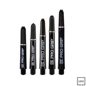 TARGET(ターゲット) PRO GRIP SHAFT(プログリップシャフト) ブラック　(ダーツ シャフト)