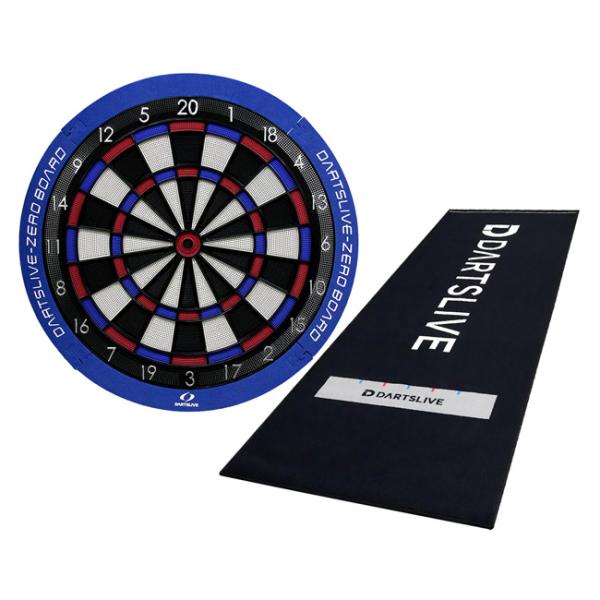 【セット商品】DARTSLIVE-ZERO BOARD ＆ DARTSLIVE 防炎ラベル付スローマ...