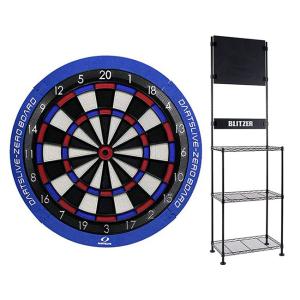 【セット商品】DARTSLIVE-ZERO BOARD ＆ BLITZER ダーツスタンド BSD21-BK｜dartshive