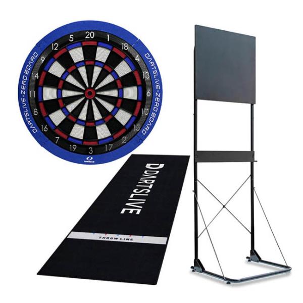 【セット商品】DARTSLIVE-ZERO BOARD &amp; D.CRAFT ダーツスタンド アルテミ...