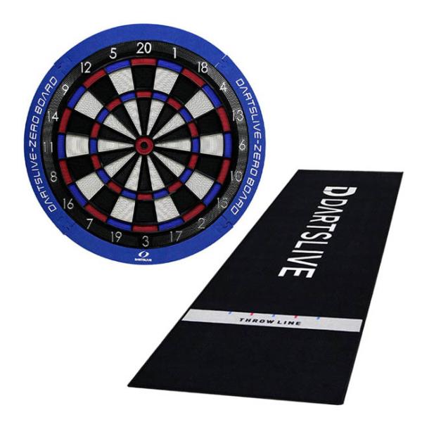 【セット商品】DARTSLIVE-ZERO BOARD &amp; DARTSLIVE Home スローマッ...