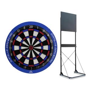 【セット商品】DARTSLIVE-ZERO BOARD &amp; D.CRAFT ダーツスタンド アルテミス　(ダーツ ボード)