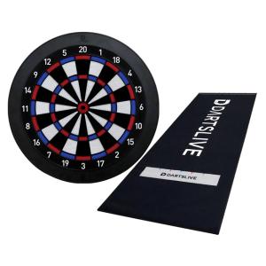 【セット商品】DARTSLIVE Home(ダーツライブホーム) & DARTSLIVE 防炎ラベル付スローマット　(ダーツ ボード)｜dartshive