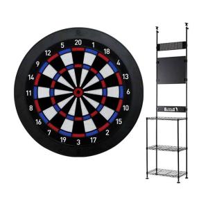DARTSLIVE  ダーツボード　マット付き ダーツボード DARTSLIVE ZERO & ダーツスタンド BSD27-BK セット