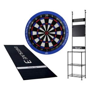 【セット商品】DARTSLIVE-ZERO BOARD＆BLITZER ダーツスタンド BSD27-BK & DARTSLIVE3 スローマット｜dartshive