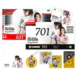 DARTSLIVE PLAYER GOODS 西谷譲二選手セット　(ダーツ カード)｜dartshive