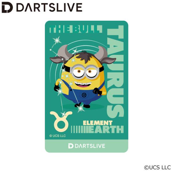 ミニオン DARTSLIVECARD 12星座シリーズ TAURUS(おうし座)