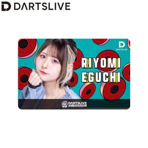DARTSLIVE PLAYER GOODS第六弾 江口梨世美　(ダーツ カード)