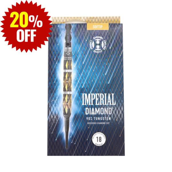 【20%OFF 中古 Used ダーツ】 Harrows(ハローズ) IMPERIAL DIAMON...