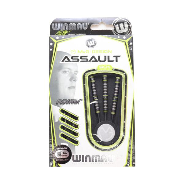 【中古 Used ダーツ】 Winmau(ウィンモウ) MvG Assault(アサルト) STEE...