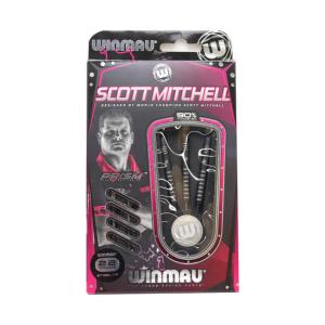 【中古 Used ダーツ】 Winmau(ウィンモウ) Scott Mitchell STEEL 22g 【箱あり】 【RANK 3】｜dartshive