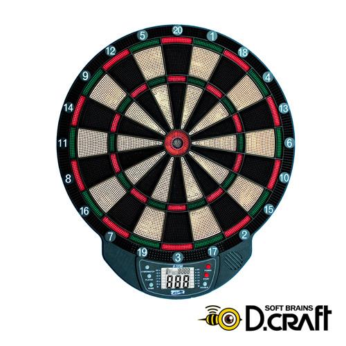 D.craft 電子ダーツボード ディークラフト エレクトリックボード501 グリーン レッド