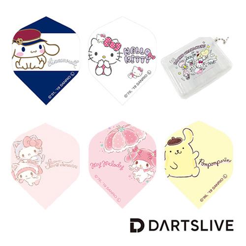 フライト アクセサリー ケース サンリオ キャラクラー フライト＆DARTSLIVEテーマ(ポスト便...