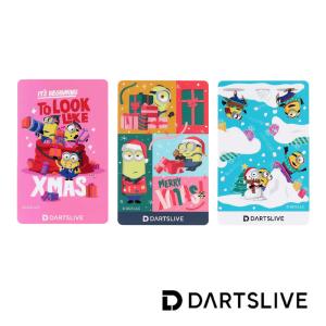 ダーツ ライブカード ミニオン DARTSLIVECARD Winter (ポスト便OK/2トリ)｜dartsshoptito