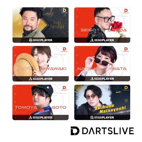 ダーツライブカード DARTSLIVE PLAYER GOODS 第六弾 プレイヤーグッズ 6