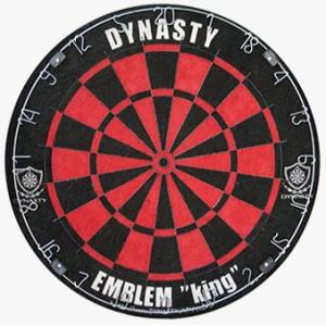 ダーツボード ダーツDYNASTY EMBLEM &quot;KING&quot; Type-R ダーツボードハードダー...