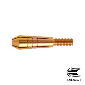 ダーツ シャフト TARGET ALUMINIUM GOLD TOP 340070 ターゲット アルミニウム ゴールドトップ（ポスト便OK/5トリ）｜dartsshoptito