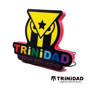 TRiNiDAD LOGO NEON 30cm x 24cm トリニダードロゴ ネオン｜dartsshoptito