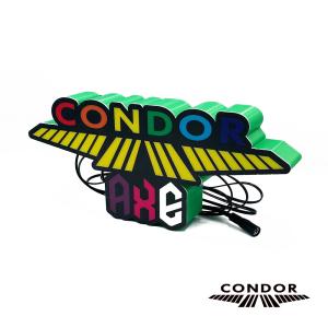 CONDOR LOGO NEON 30cm x 13cm｜dartsshoptito