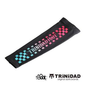 ダーツ TRiNiDAD×FOOT コラボ アームサポーター CHECKER チェッカー トリニダード フット 山田勇樹 (メール便不可)｜dartsshoptito