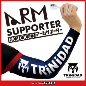 ダーツ TRiNiDAD トリニダード アームサポーター BIG LOGO ビッグロゴ (ポスト便OK/5トリ)｜dartsshoptito