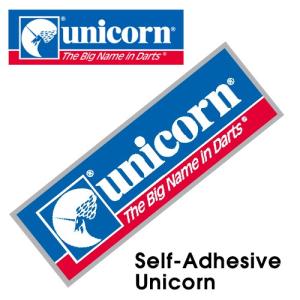 ダーツ アクセサリー unicorn ユニコーン ステッカー 2cm×6cm(ポスト便OK/1トリ)｜dartsshoptito