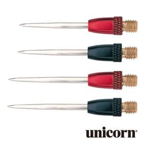 ダーツ ハードポイント unicorn コンバータ 360 スペアポイント(ポスト便OK/2トリ)｜dartsshoptito