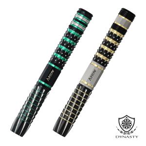 ダーツ バレル DYNASTY A-FLOW CRYSTAL LINE DECAGON2 エーフロー クリスタルライン デカゴン2 (ポスト便OK/5トリ)｜dartsshoptito