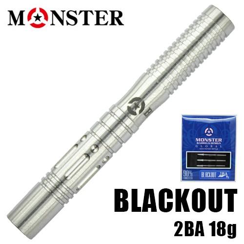 ダーツ バレル モンスター(MONSTER) BLACKOUT 2BA 18g (ポスト便OK/10...