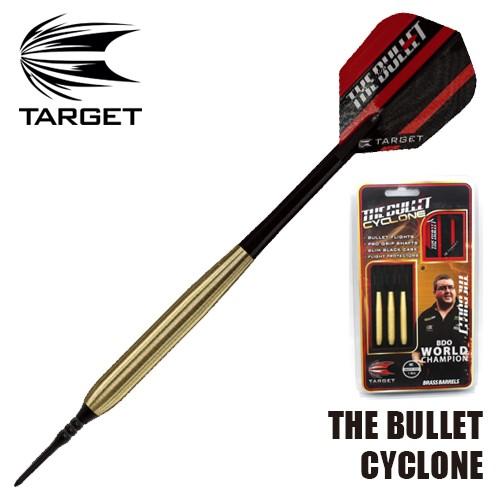 ダーツ バレル TARGET S.BUNTING CYCLONE ブラスダーツ (ポスト便OK/9ト...