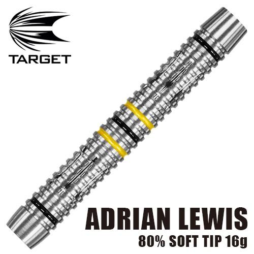 ダーツ バレル TARGET ADRIAN LEWIS 80％ 16g ターゲット エイドリアン・ル...