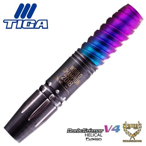 ダーツ バレル TIGA Boris Krcmar V4 HELICAL ヘリカル ティガ 2BA ...