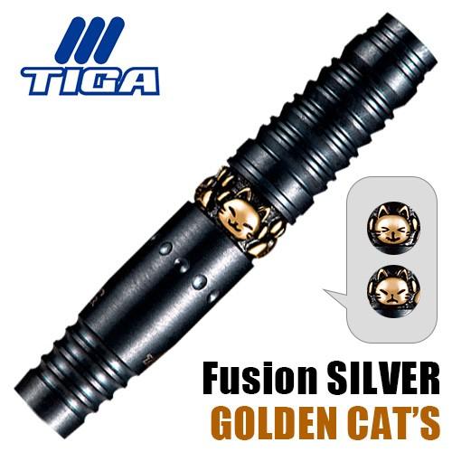 ダーツ バレル TIGA Fusion Silver GOLDEN CAT’S