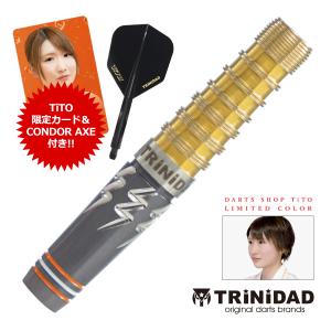 ダーツ バレル TRiNiDAD PRO ROMAN5 TiTO Limited 宮脇実由 選手モデル トリニダード プロ ローマン5 ティトリミテッド｜dartsshoptito