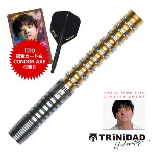 TiTO限定 TRiNiDAD Undisputed KID2 ST TiTO LIMITED 後藤智弥 選手モデル トリニダード キッド2｜dartsshoptito