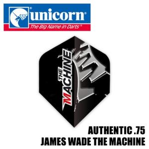 ダーツ フライト ユニコーン unicorn AUTHENTIC .75 JAMES WADE THE MACHINE(ポスト便OK/2トリ)｜dartsshoptito