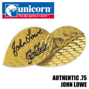 ダーツ フライト ユニコーン unicorn AUTHENTIC .75 JOHN LOWE｜dartsshoptito