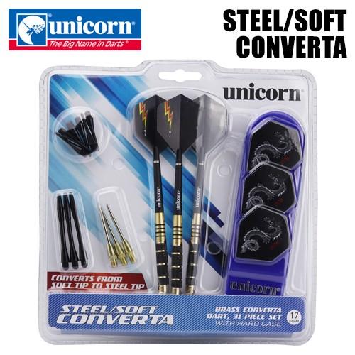 ダーツセット unicorn ユニコーン STEEL SOFT コンバータ