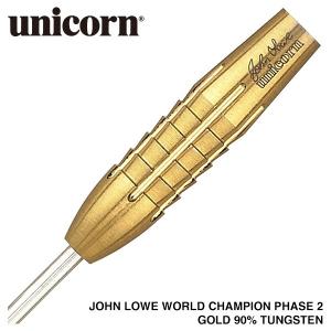 ダーツ バレル unicorn PURIST PDL GOLD J.LOWE 21g 23g ユニコーン ピューリスト ジョン・ロウ 27348 27349｜dartsshoptito