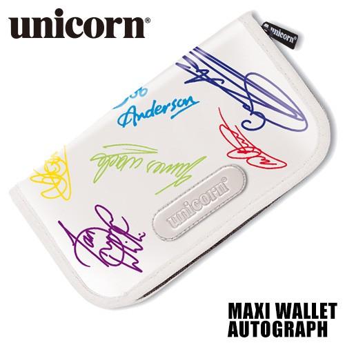 ダーツケース ユニコーン unicorn MAXI WALLET WHITE AUTOGRAPH 4...