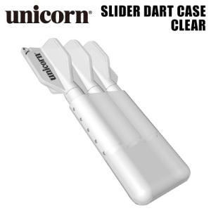 ダーツケース unicorn SLIDER DART CASE CLEAR ユニコーン スライダー クリア｜dartsshoptito