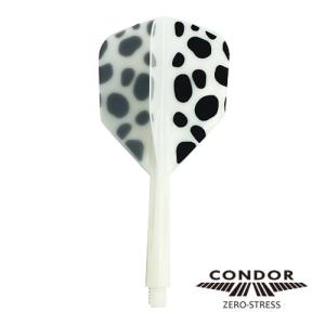 ダーツ フライト CONDOR コンドル ダルメシアン スモール｜dartsshoptito