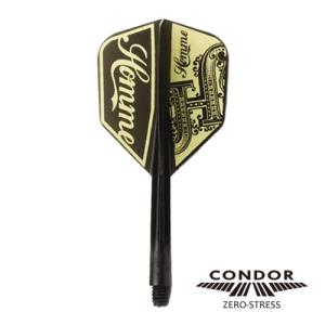 ダーツ フライト CONDOR コンドル SEOモデル Homme ゴールド｜dartsshoptito