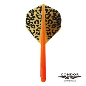 ダーツ フライト CONDOR コンドル leopard(レオパード)オレンジ スタンダード｜Darts Shop TiTO Yahoo!店