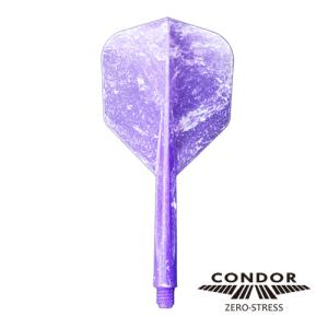 ダーツ フライト CONDOR コンドル フライトマーブル パープル｜dartsshoptito