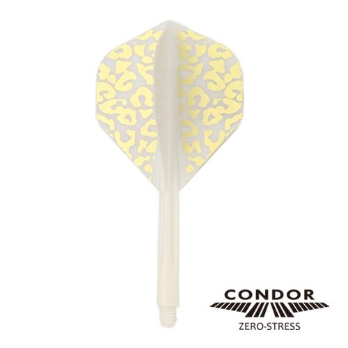 ダーツ フライト CONDOR コンドル レオパード ホワイト