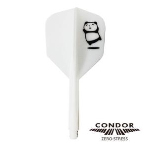 ダーツ フライト CONDOR コンドル S4パンダ スモール ホワイト｜Darts Shop TiTO Yahoo!店