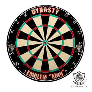 ダーツボード ダイナスティー DYNASTY EMBLEM KING type-NW 451 エンブレムキング｜dartsshoptito