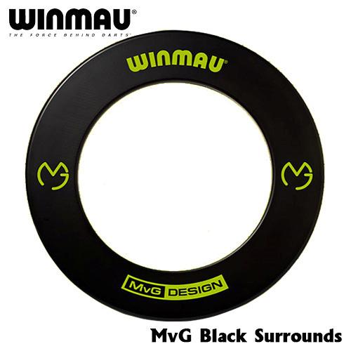 ダーツ ボード ウィンモー サラウンド Winmau MvG Black Surrounds マイケ...