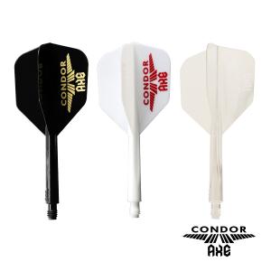 ダーツ フライト コンドルアックス AXEロゴ スモール CONDOR AXE LOGO Small 硬コン シャフト一体型｜Darts Shop TiTO Yahoo!店